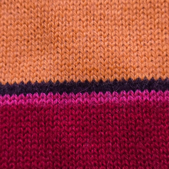 NWOT Cashmere Colorblock Scarf - Picture 7 of 8